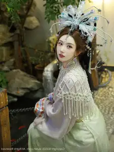 XiuRen No.10736: Li Shuang Er's Ancient Charm & Mesmerizing Guzheng Melody-10