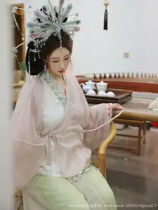XiuRen No.10736: Li Shuang Er's Ancient Charm & Mesmerizing Guzheng Melody-33