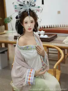 XiuRen No.10736: Li Shuang Er's Ancient Charm & Mesmerizing Guzheng Melody-41