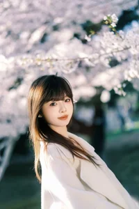 Spring Muse: Elegant Minimalism Amidst the Ethereal Cherry Blossom Bloom-10