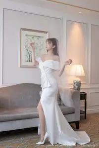 Lu Xuan Xuan (No.10535) Shines: XiuRen's Pristine Bridal Beauty-26