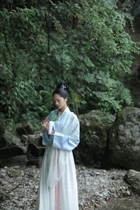 Ethereal Beauty of Shi Yu Shi Ya in YiTuYu Vol.8959 - A Serene Riverside Poem-19