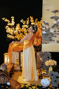 Elegant Golden Moon Cosplay: Nai Xi Jiang Nice in Traditional Chinese Inspired Fantasy Photo Series (91P)-25