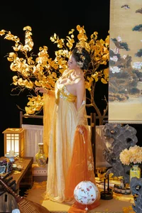 Elegant Golden Moon Cosplay: Nai Xi Jiang Nice in Traditional Chinese Inspired Fantasy Photo Series (91P)-24