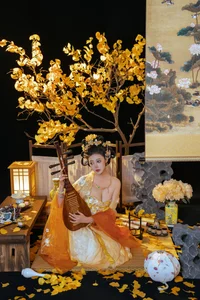 Elegant Golden Moon Cosplay: Nai Xi Jiang Nice in Traditional Chinese Inspired Fantasy Photo Series (91P)-7