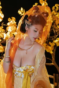 Elegant Golden Moon Cosplay: Nai Xi Jiang Nice in Traditional Chinese Inspired Fantasy Photo Series (91P)-4