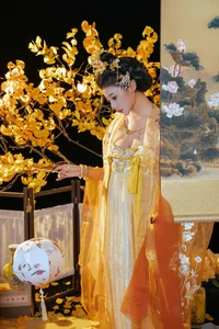 Elegant Golden Moon Cosplay: Nai Xi Jiang Nice in Traditional Chinese Inspired Fantasy Photo Series (91P)-3