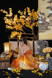 Elegant Golden Moon Cosplay: Nai Xi Jiang Nice in Traditional Chinese Inspired Fantasy Photo Series (91P)-2