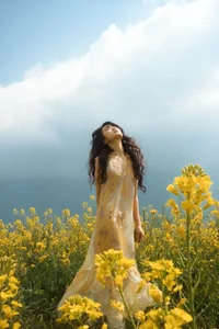 Elegant Spring Fashion Portraits: YiTuYu Art Language Vol.9349 Featuring Nan Er – New Wave Aesthetic Photography Collection-4