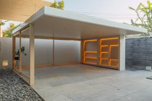 Modern Minimalist Glass and Wood Forest Retreat: A Serene One-Story Sanctuary for Slow Living and Nature Immersion-8