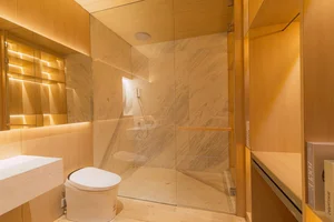 Modern Minimalist Glass and Wood Forest Retreat: A Serene One-Story Sanctuary for Slow Living and Nature Immersion-22