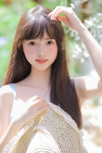 Elegant Japanese Aesthetic Photography: YiTuYu Art Language Vol.9124 Featuring Model Bo Luo You Dian Tian – Soft Portrait Inspiration and Timeless Style-12