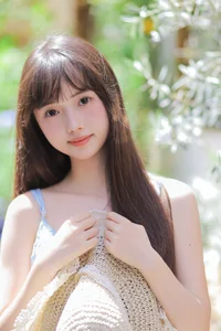 Elegant Japanese Aesthetic Photography: YiTuYu Art Language Vol.9124 Featuring Model Bo Luo You Dian Tian – Soft Portrait Inspiration and Timeless Style-14