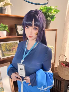 Blue Archive Hayase Yuuka Gym Suit Cosplay by Hoshilily Xing Zhi Chi Chi - Exclusive 70P Photo Set and Video-6