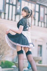 Stunning Shimos Maid Collection Part02 Featuring Coser Shimo: Aesthetic Maid Cosplay Photography and Elegant Portrait Inspiration for Fans and Creators-25