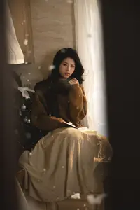 Dan Dan's Serene Autumn Afternoon in a Cozy Kitchen YiTuYu Vol8785-8