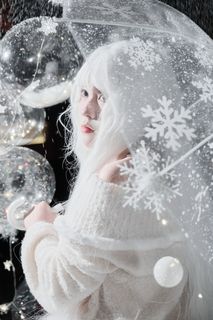 YiTuYu Art Language Vol.8306: Winter Fairy Cosplay-11
