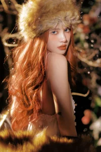 Stunning Winter Night Aesthetic Photography: Pa Pa Xiao Gong Zhu in YiTuYu Art Language Vol.9156-15