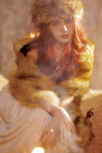 Stunning Winter Night Aesthetic Photography: Pa Pa Xiao Gong Zhu in YiTuYu Art Language Vol.9156-13