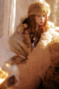 Stunning Winter Night Aesthetic Photography: Pa Pa Xiao Gong Zhu in YiTuYu Art Language Vol.9156-9