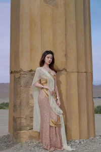 Ethereal Sacred Ruins Cosplay Collection by Nian Nian: Captivating Fantasy Photography and Traditional Aesthetic Inspiration-9