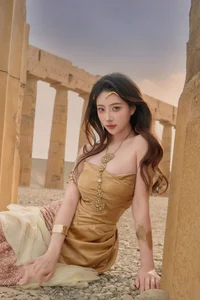 Ethereal Sacred Ruins Cosplay Collection by Nian Nian: Captivating Fantasy Photography and Traditional Aesthetic Inspiration-0