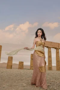 Ethereal Sacred Ruins Cosplay Collection by Nian Nian: Captivating Fantasy Photography and Traditional Aesthetic Inspiration-8