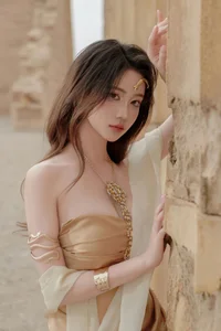 Ethereal Sacred Ruins Cosplay Collection by Nian Nian: Captivating Fantasy Photography and Traditional Aesthetic Inspiration-22