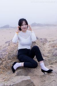 Chiness Model No.2337 Xiao Jiu: High Heels, White Socks, Elegant Style-6