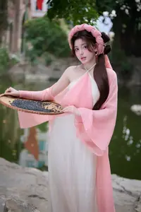 Graceful Vietnamese Beauty: A Modern Traditional Muse in a Serene Setting-7