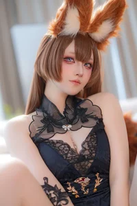 Ethereal Grace: Amagi's Evening Gown Cosplay by Yu Yu - An Azur Lane Masterpiece-22