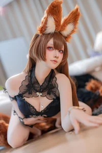 Ethereal Grace: Amagi's Evening Gown Cosplay by Yu Yu - An Azur Lane Masterpiece-5