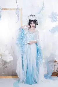 YiTuYu Vol.8652: Discover Xiao Su Su's Ethereal Beauty in Traditional Costume-14