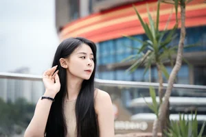 Artistic Outdoor Portraits: Xiao Ying in YiTuYu Art Language Vol.9250 – Moody Cloudy Day Photography Series-0