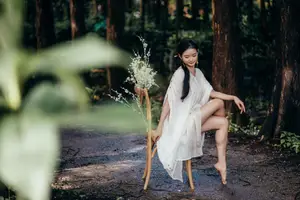 Qing Qing's Ethereal Dance in Enchanted Forest | YiTuYu Art Language Vol.8786-4