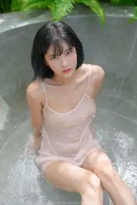 AG Vol.499 Hyoyeon Part02: Captivating Charm & Serene Beauty in Water-0