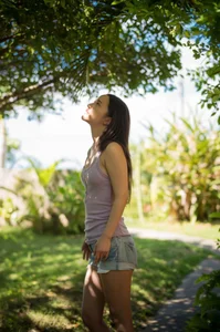 Tropical Island Getaway: Sarina Momonaga in 'That Day on the Island of Everlasting Summer' Part 02 - Stunning Summer Photography-7