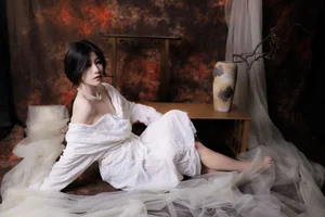 Modern Chinese Fashion Photography: Art Language Vol.9385 featuring Model Wa Sai - Stunning Contemporary Asian Style and Artistic Portraits-12