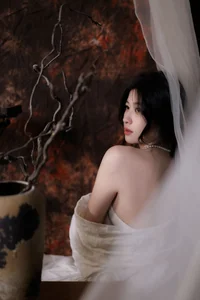 Modern Chinese Fashion Photography: Art Language Vol.9385 featuring Model Wa Sai - Stunning Contemporary Asian Style and Artistic Portraits-1