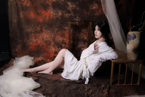 Modern Chinese Fashion Photography: Art Language Vol.9385 featuring Model Wa Sai - Stunning Contemporary Asian Style and Artistic Portraits-29