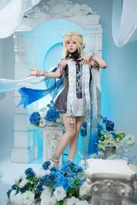Coser YanYan Captivating Cartethyia Cosplay from Wuthering Waves-15