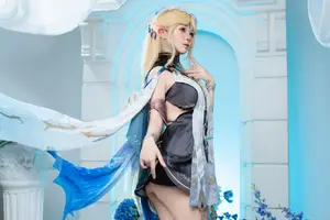 Coser YanYan Captivating Cartethyia Cosplay from Wuthering Waves-5
