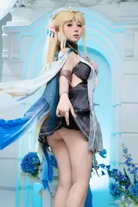 Coser YanYan Captivating Cartethyia Cosplay from Wuthering Waves-17