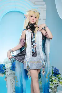 Coser YanYan Captivating Cartethyia Cosplay from Wuthering Waves-9
