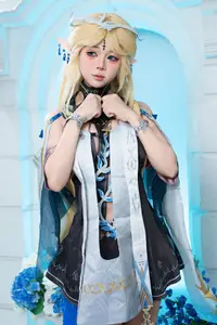 Coser YanYan Captivating Cartethyia Cosplay from Wuthering Waves-10