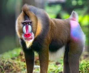 Discover the Vibrant Mandrill: Nature's Most Colorful Masterpiece of the African Rainforest-4