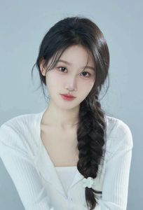 Gentle Beautiful Girl: Alluring Black Braided Ponytail Hairstyle - Elegant Look-5