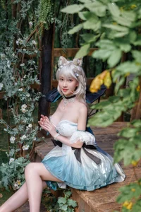 Dreamy Aesthetic: Coser Nnian as in an Enchanted Garden-19