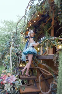 Dreamy Aesthetic: Coser Nnian as in an Enchanted Garden-23
