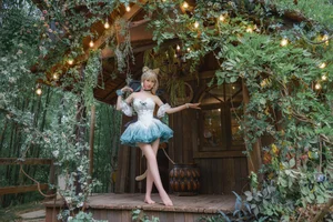 Dreamy Aesthetic: Coser Nnian as in an Enchanted Garden-34